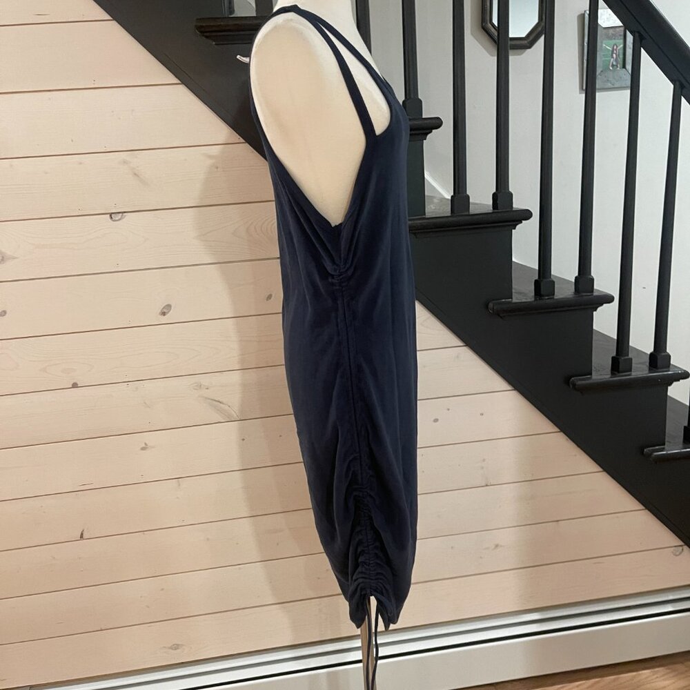 043 Daily Practice by Anthropologie Mini Dress Navy NWOT/Size Large - Picture 10 of 11